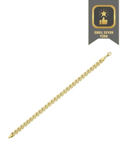 "Chocker Bileklik, 6,18 gram tasarımıyla Ebru Sever Türk'ün Favorileri kategorisinde, Goldium imzasıyla modern bir görünüm sunar