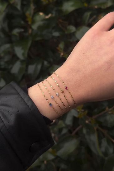 14 Ayar Altın Rainbow Collection Bileklik, 0 gram ve özenli işçilikle Altın Kalpli Bileklik’in günlük ve özel kullanıma uygun bir Goldium modelidir.