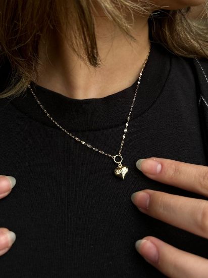14 Ayar Kelebek Zincir Kalpli Kolye, 1,80 gram ve özenli işçilikle Altın Kolye’in günlük ve özel kullanıma uygun bir Goldium modelidir.